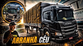Encontrei SCANIA P360 ARRANHA CÉU o caminhão mais top do Brasil 🇧🇷