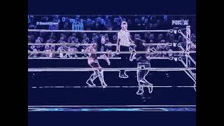 Nikki Cross - Running Kneeling Clothesline