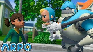Dondurma HIRSIZI Komşu!!! | Robot ARPO 🤖 | Çocuk Çizgi Filmleri