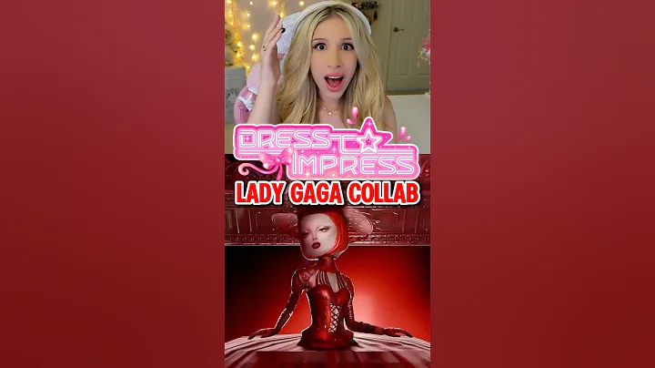 “LADY GAGA” is Coming to DRESS TO IMPRESS! 😱💃🏼