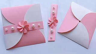 How to make Envelope New Year Card//Handmade easy card Tutorial screenshot 3