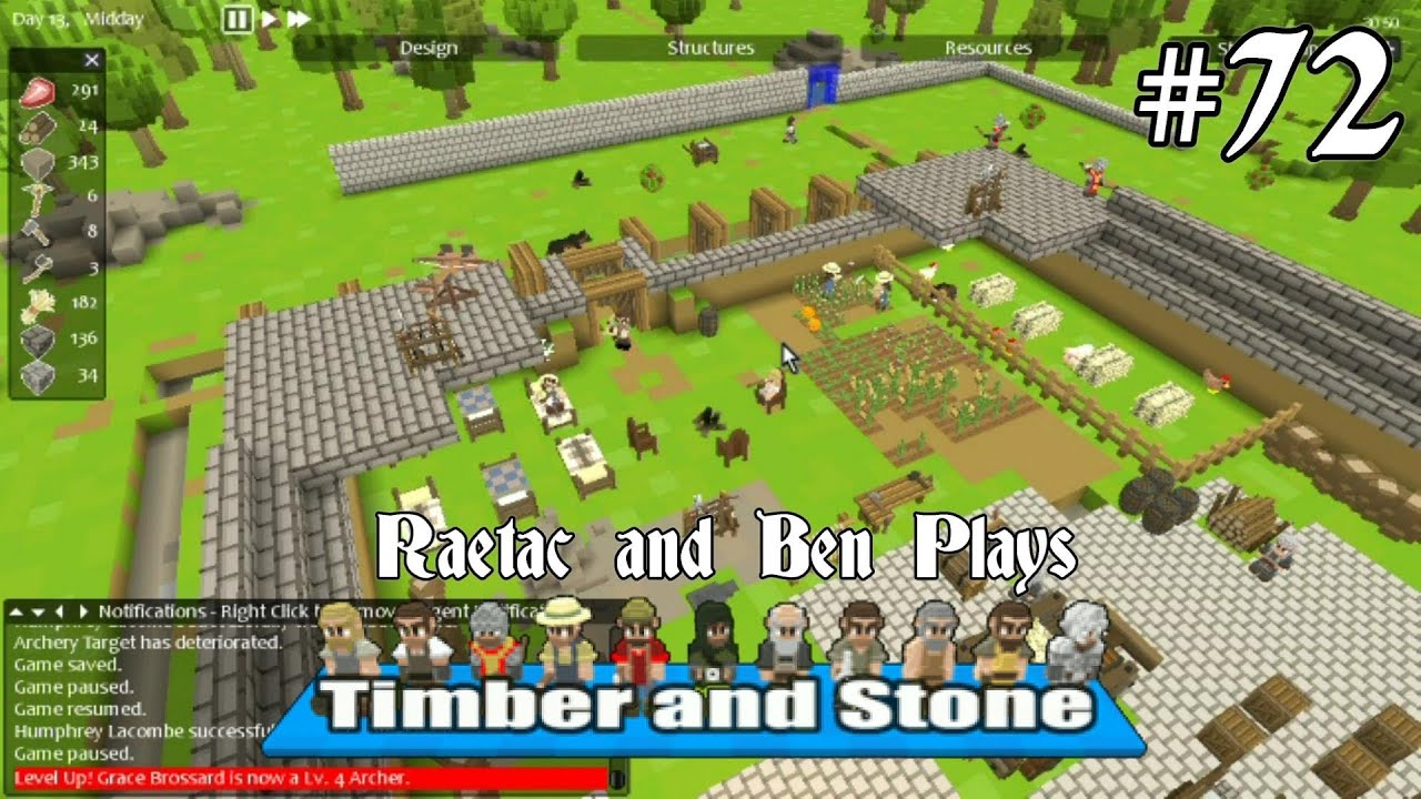 Timber and Stone EP 72 Dual Commentary Gameplay by Raetac and Ben