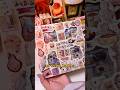 🤎 Unboxing 96pcs Renaissance Vintage Retro Literature Sticker Series ✨ #unboxing #journal #stickers