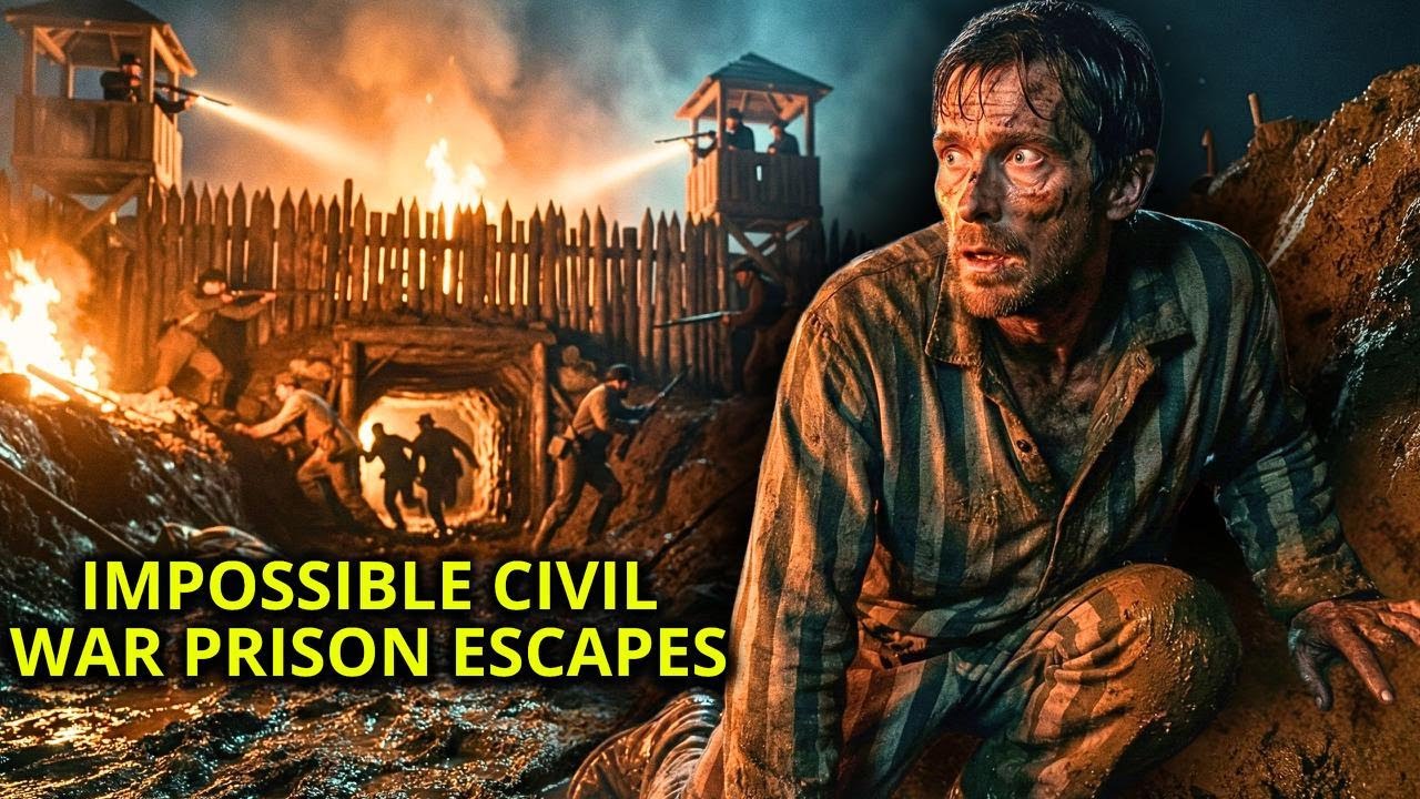 6 IMPOSSIBLE Civil War Escapes From Prison Camps That Defy All Logic (1862-1865)