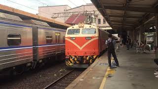 110/7/29日4183次500型區間車樹林出站  562次莒光號E209樹林進站