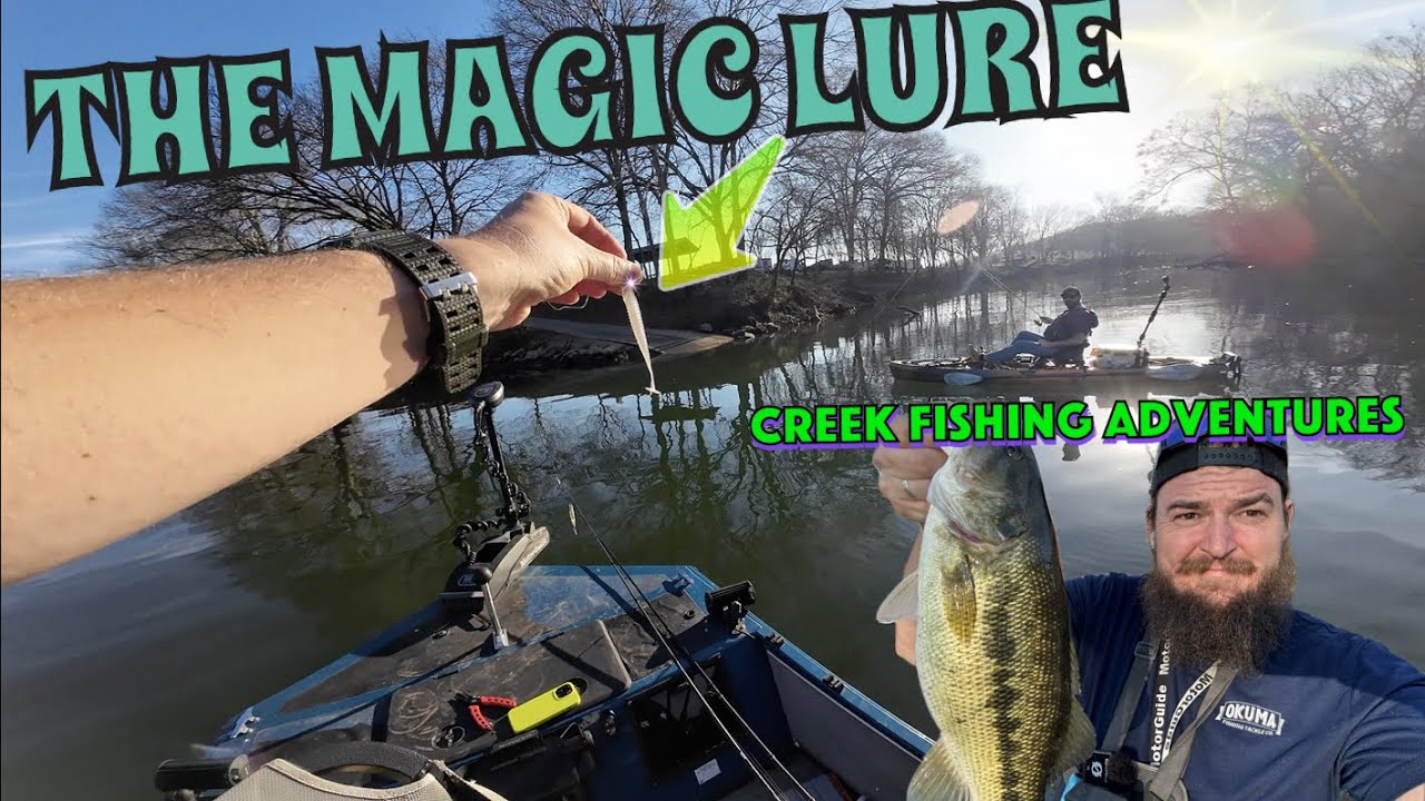 Running into Creek fishing adventures ￼and having a good day on the water