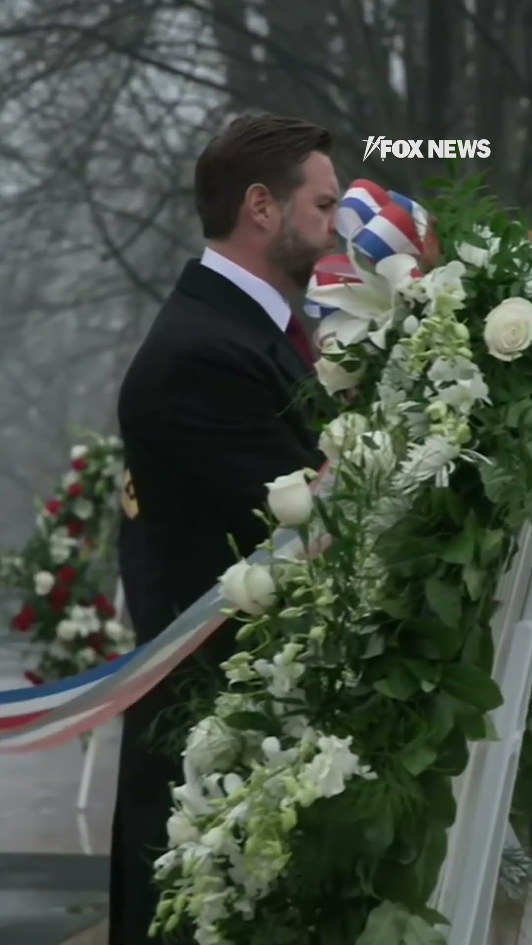 Trump and Vance lay wreaths at Tomb of the Unknown Soldier