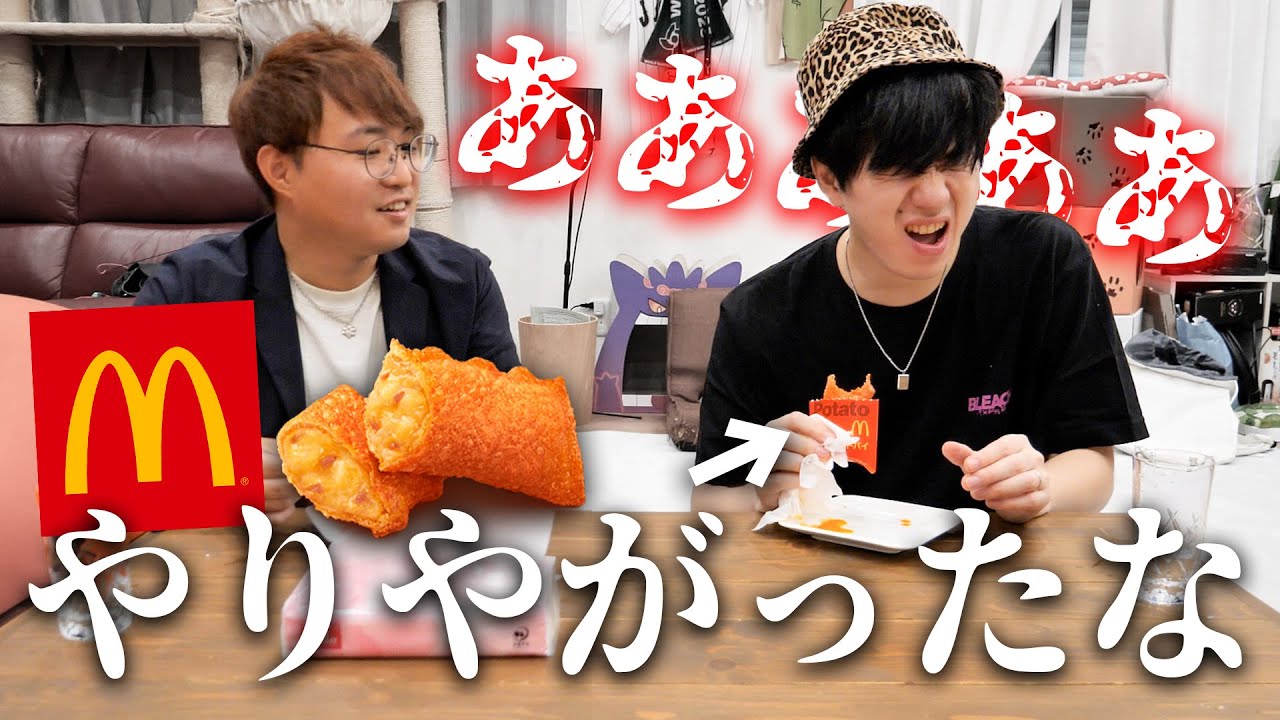 ただマックのスパイシーベーコンポテトパイを食べる動画のはずが...
