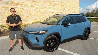 The 2026 Toyota Corolla Cross Hybrid XSE is an AWD SUV with the BEST fuel economy