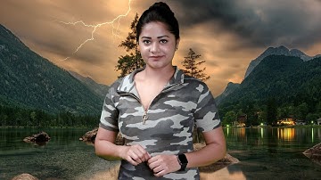 How To Joint Picture Editing green Background in Photoshop cc. Tube zone #photoshop cc tutorial