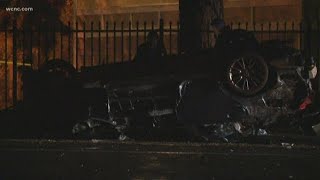 Fatal single-car crash in east Charlotte