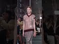 Tory Burch @NY FW25|26 #seethrough #nobra, 1 #ny #newyork #fashion #fashionshow #runway #fashionstyl