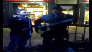 Video thumbnail of "Nicky Triphook Performance Covent Garden with Dave Mwaniki"