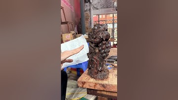 Tranh gỗ điêu khắc thủ công, tranh gỗ Bùi Gia đục tay cao cấp: Tiểu cảnh gỗ trắc