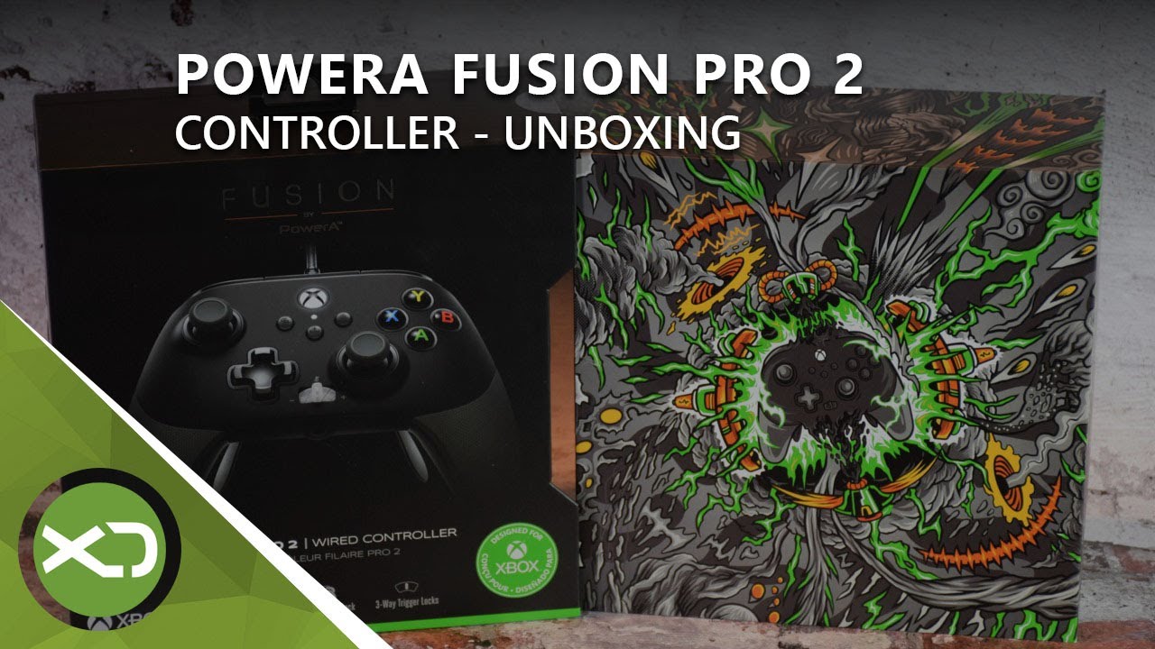 PowerA Fusion Pro 2 Unboxing 