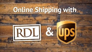 RDL UPS Online Shipping Demo