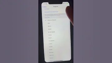 IPhone XS Max IOS 16 Reflection Ringtone 