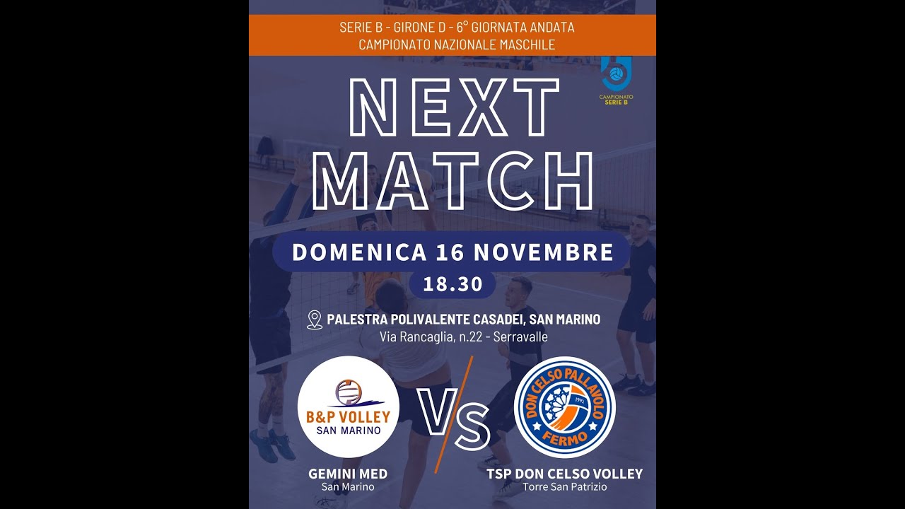 GEMINI MED vs TSP DON CELSO VOLLEY