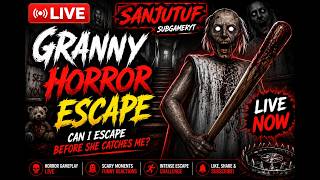 🔴 LIVE Granny Horror Escape 😱 Can I Escape Without Getting Caught? | Horror Gameplay Hindi screenshot 5