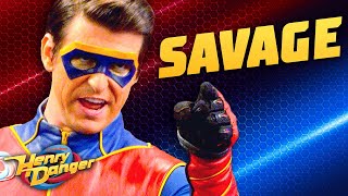 Captain Man's Most SAVAGE Moments!  | Henry Danger