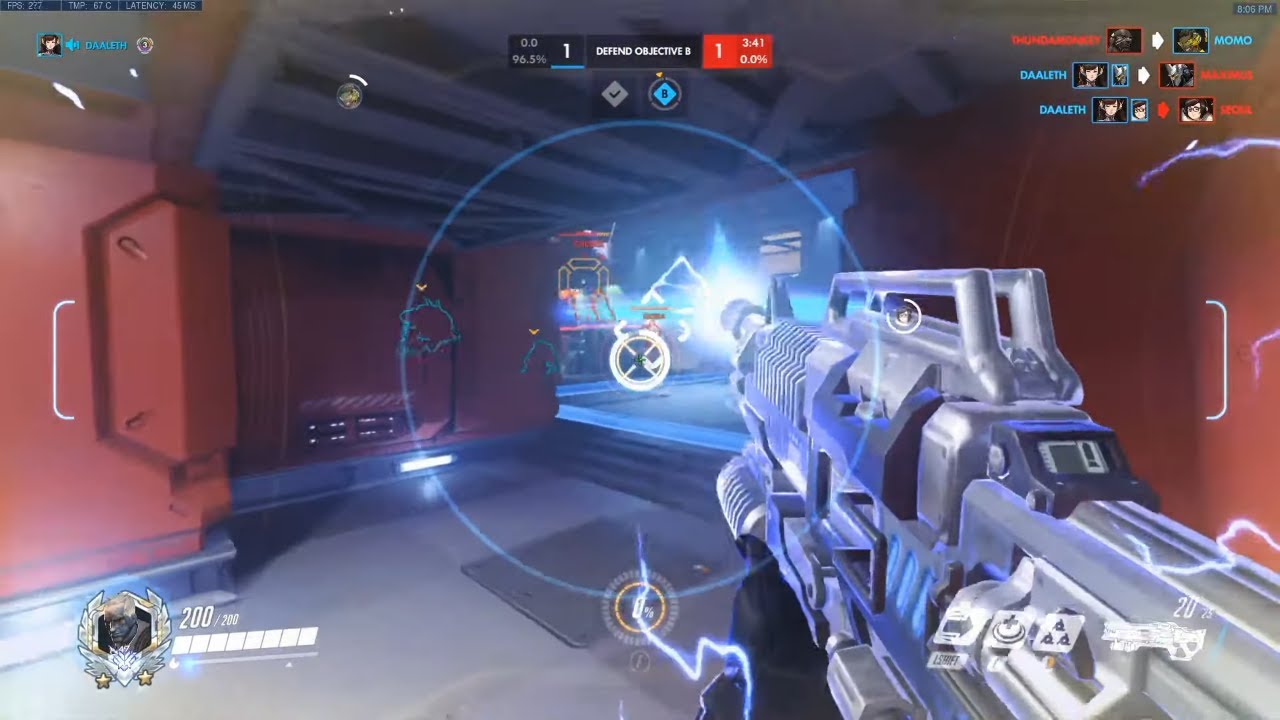 KABAJI NANO SOLDIER 76! 40 ELIMS! [ OVERWATCH SEASON 20 TOP 500 ]