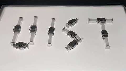 ShapeBots: Shape-changing Swarm Robots