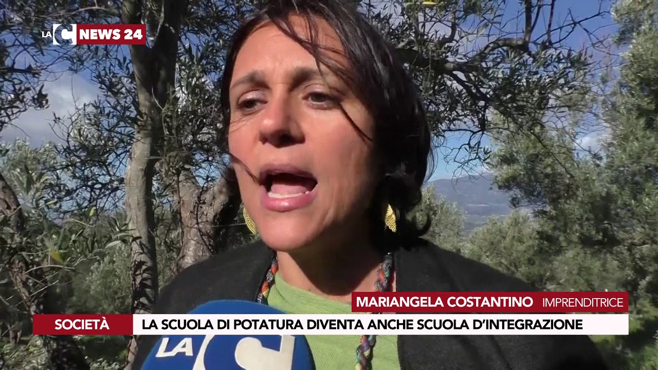 notizie del giorno LA SCUOLA DI POTATURA DIVENTA ANCHE SCUOLA D’INTEGRAZIONE