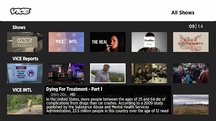 VICE is Now Available On Roku