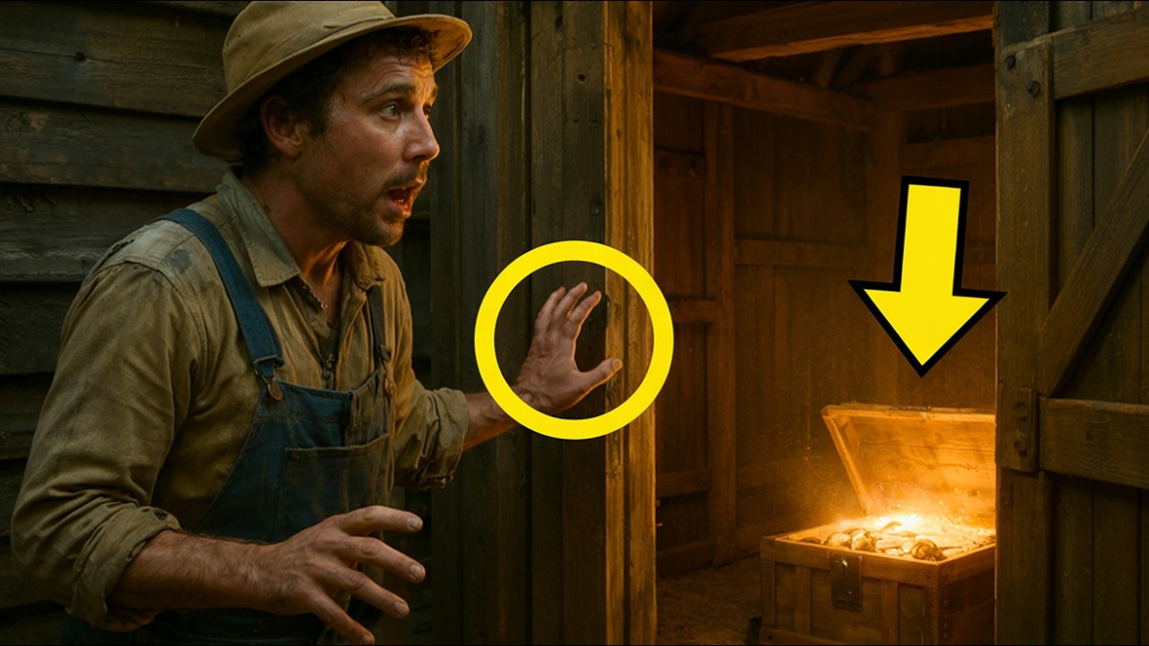 ¡EL GRANJERO HUMILDE VIO LUCES EN EL GRANERO… Y EL SECRETO OCULTO AHÍ LO TRANSFORMÓ!