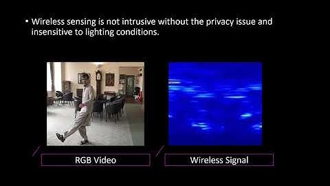 A Wireless Vision Dataset for Privacy Preserving Human Activity Recognition