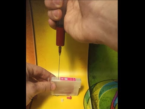 Как заправить перезаправляемые картриджи (ПЗК) для Epson - инструкция