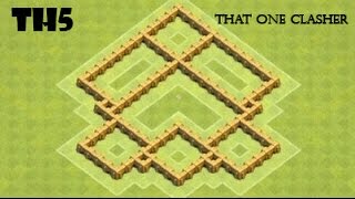 Clash Of Clans - Th5 Base Design 2