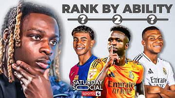 Jérémy Doku RANKS the world