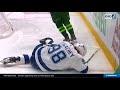 Andrei Vasilevskiy's Clearing Attempt Hits Mikhail Sergachev In The Face