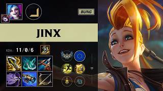 (Bung) Jinx ADC vs Ashe - EUW Challenger Patch 26.15
