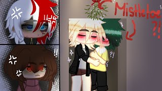 Mistletoe kisses?! || Chrimbo special! || lots of kithes || BKDK || GACHA || BNHA/MHA || DJ-Demz