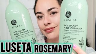 Luseta Rosemary Mint Complex Strengthening Shampoo and Conditioner Review