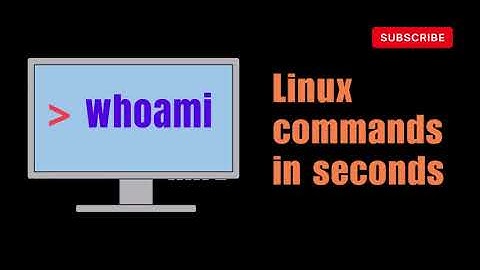whoami command | How to display current user ID or login name #linux #linuxcommand #whoami_command
