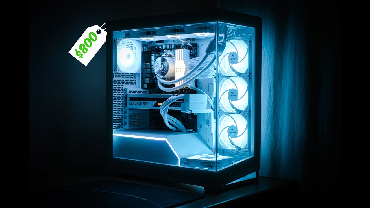 Broke Student Tries Building a PC | Phanteks NV5 Build