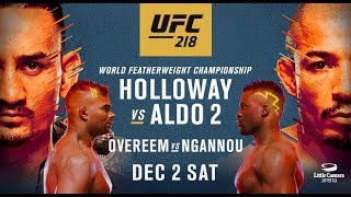 UFC 218 Holloway v Aldo II Breakdown and Fight Predicitions