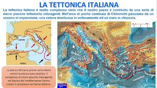 L'ULTIMA OROGENESI CHE HA GENERATO L'ITALIA