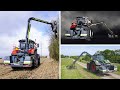 Tondez des deux cts du tracteur  srie spider de greentec