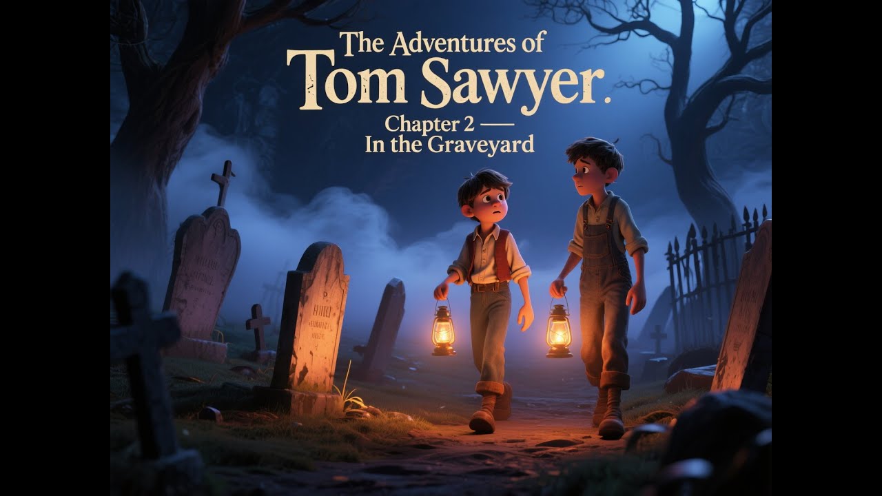 The Adventures of Tom Sawyer | Chapter 2 - In the graveyard - YouTube