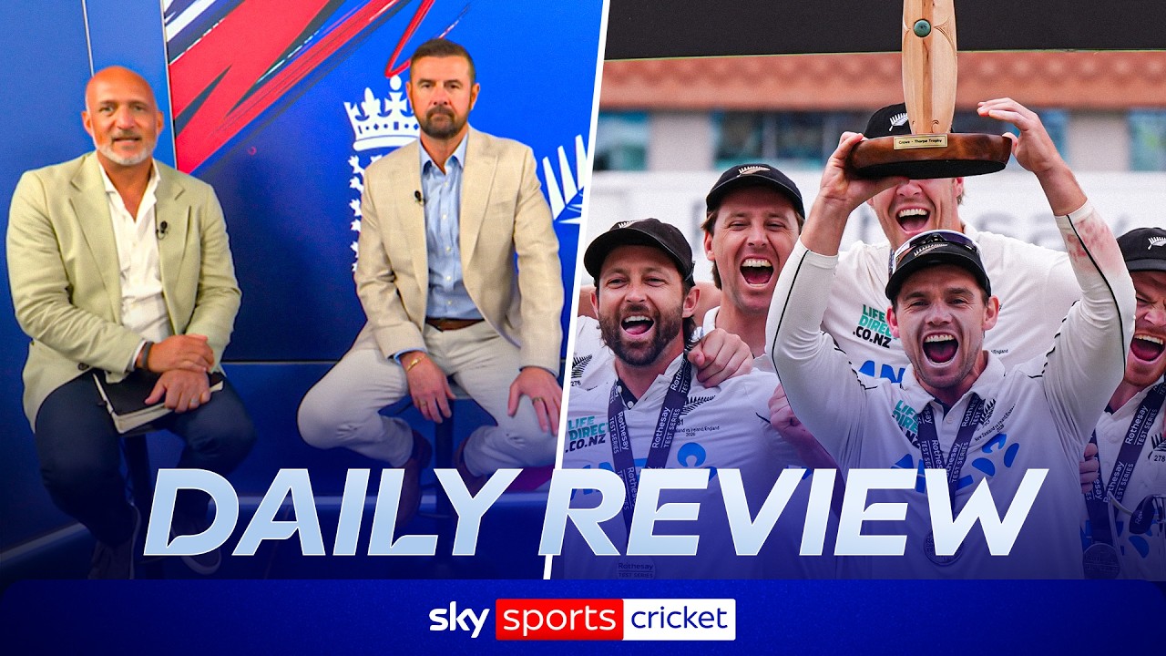 NZ clinch series by 160 runs! | England vs New Zealand | Daily Review | Day Five, Third Test