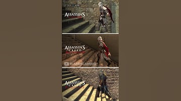 AC 2 vs AC Brotherhood vs AC Revelations | Stairs Physics
