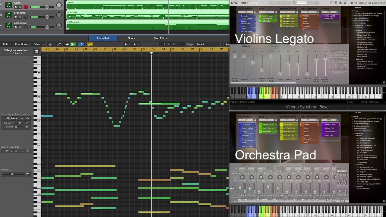 Guy Bacos on "Crayons de Musique" using Vienna Smart Orchestra