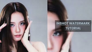 🗝️How to make and put watermarks in your videos| Tutorial|@Afizxx