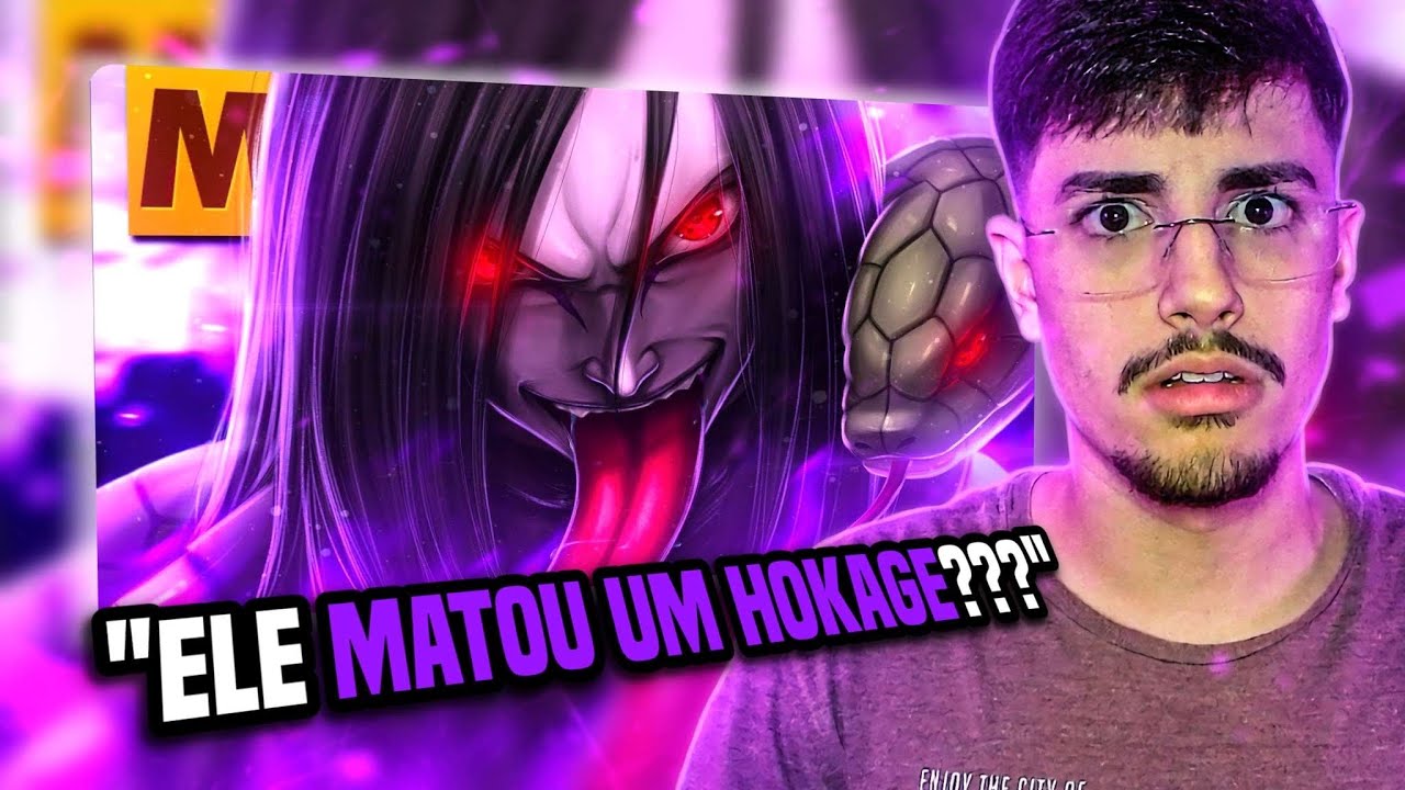 REACT - Tipo Orochimaru 2 🐍 (Naruto) | Prod. Sidney Scaccio | MHRAP