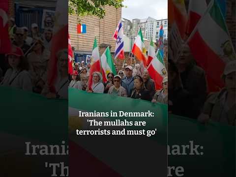 Iranians in Denmark: 'The mullahs are terrorists and must go'