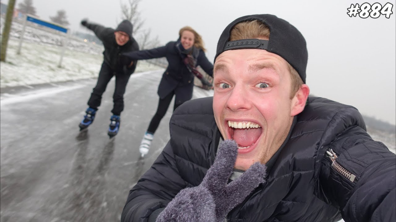 SCHAATSEN OP DE WEG! - ENZOKNOL VLOG #884 - YouTube